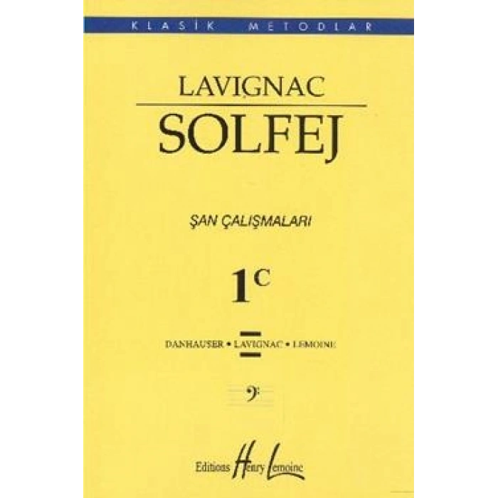 Lavignac Solfej 1C - Küçük Boy