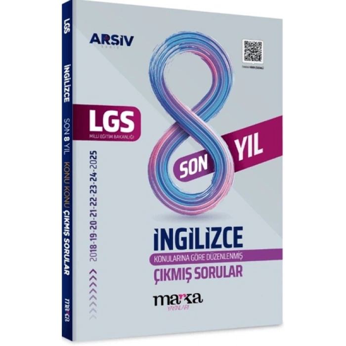 LGS İngilizce Konu Konu Çıkmış Sorular Son 8 Yıl