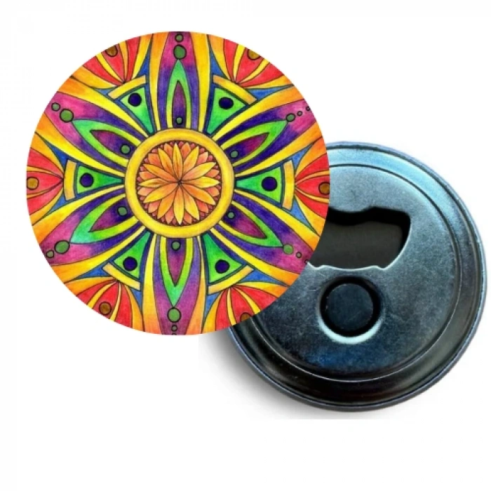 Mandala - 6 / Magnet / 58 mm
