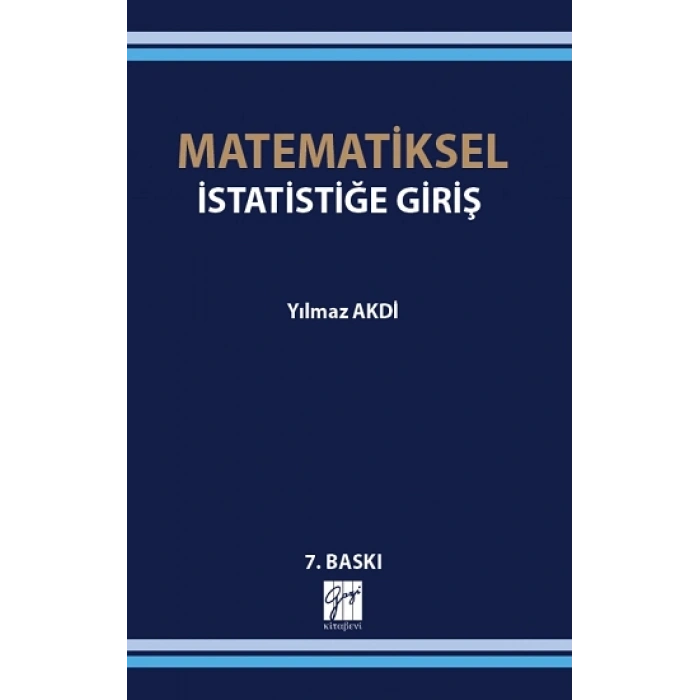 Matematiksel İstatistiğe Giriş