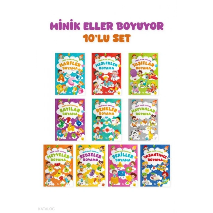 Minik Eller Boyuyor – 10 Kitaplık Set