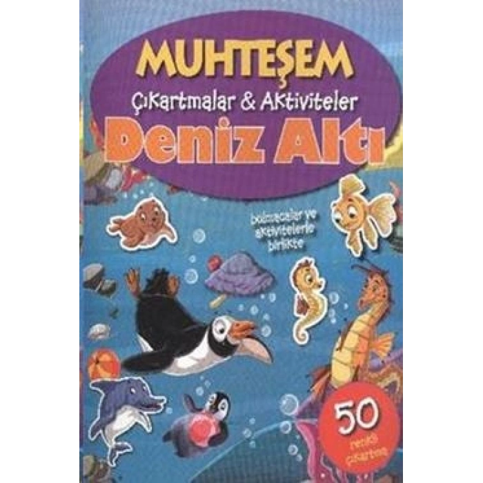 Muhteşem Çıkartmalar Aktiviteler - Deniz Altı