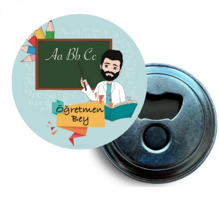 Öğretmen Bey / Magnet / 58 mm