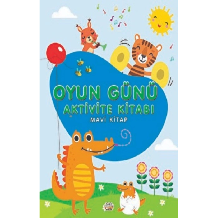 Oyun Günü Aktivite Kitabı Mavi Kitap