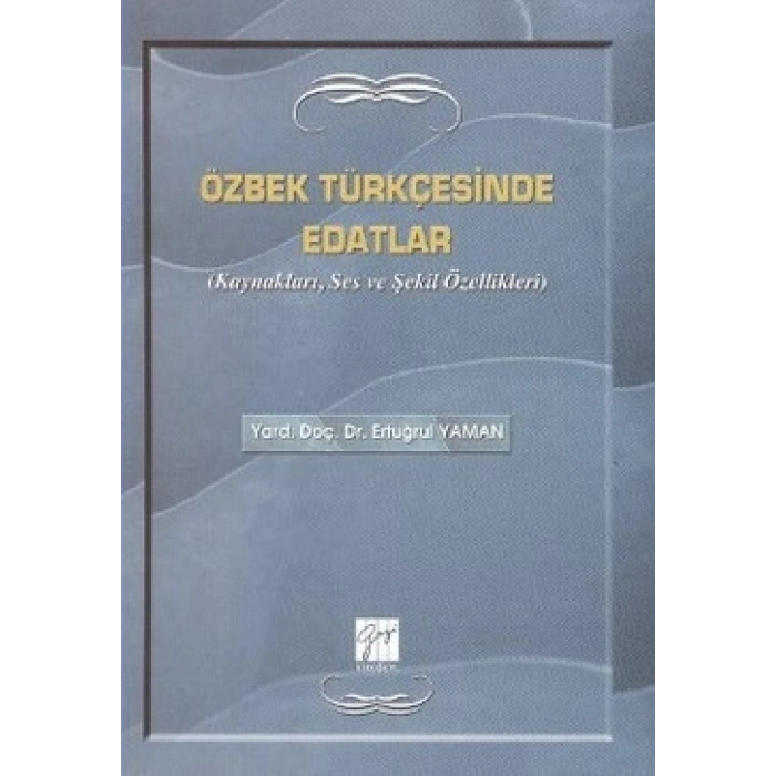 Özbek Türkçesinde Edatlar
