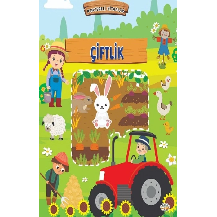 Pencereli Kitaplar Çiftlik (Sıvama Cilt)