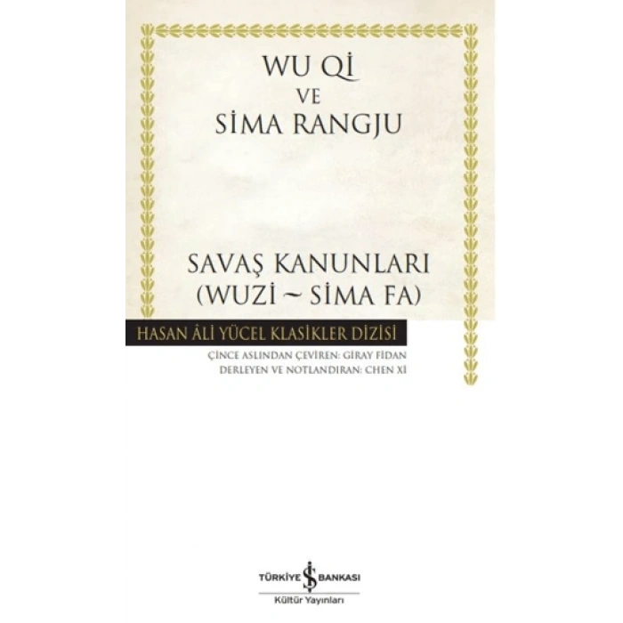 Savaş Kanunları (Wuzi – Sima Fa)