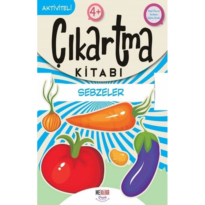 Sebzeler - Çıkartma Kitabı