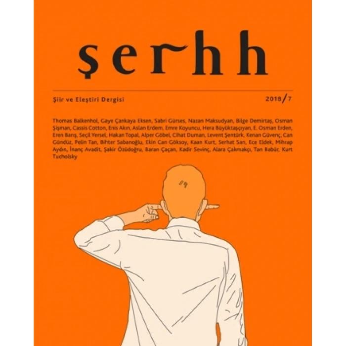 Şerhh Şiir ve Eleştiri Dergisi Sayı 7