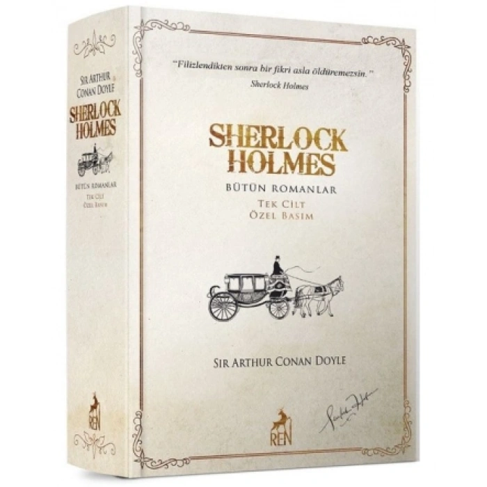Sherlock Holmes Bütün Romanlar (Tek Cilt Özel Basım)