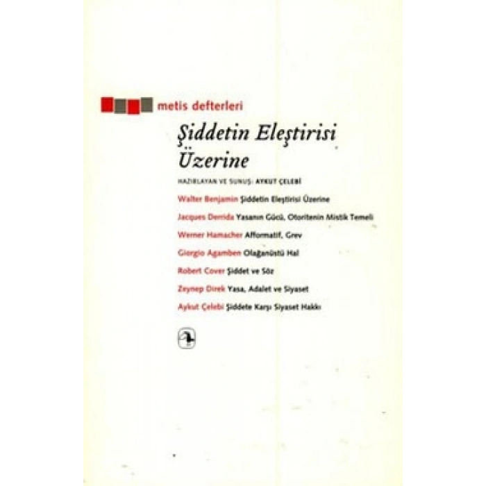 Şiddetin Eleştirisi Üzerine
