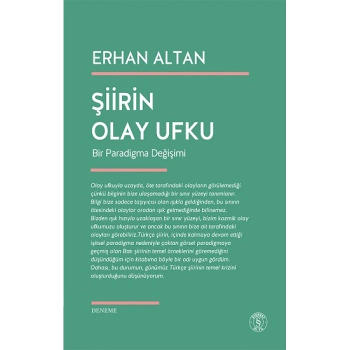 Şiirin Olay Ufku