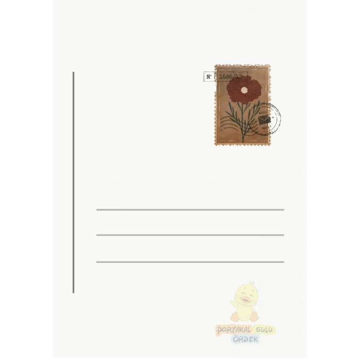 Öğretmen Hanım / Kartpostal