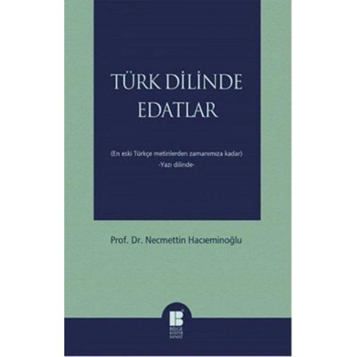 Türk Dilinde Edatlar