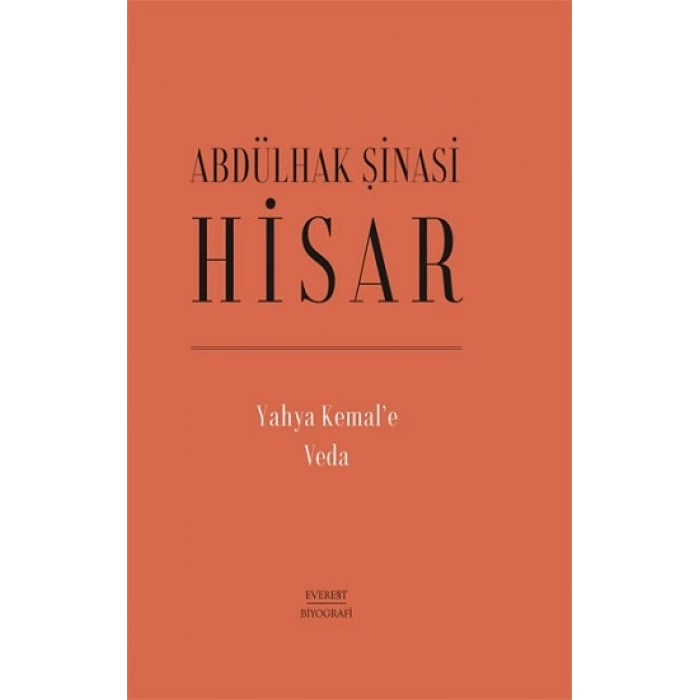 Yahya Kemal’e Veda (Ciltli)