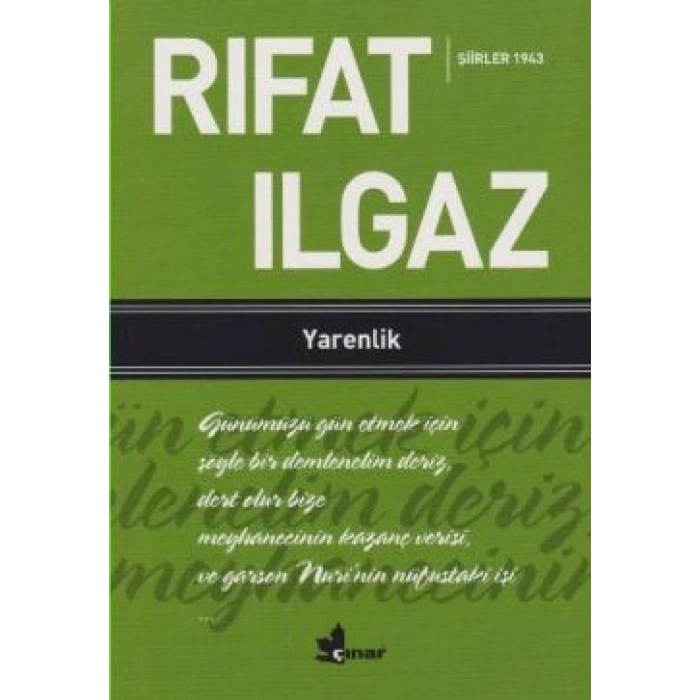 Yarenlik - Şiirler 1943