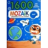 1600 Mozaik Çıkartmalı Boyama Kitabım Mavi Kitap