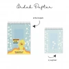 Papatyalar Temalı - A6 Boyutunda - Spiralli - Hediyelik Defter - Çizgili