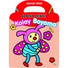 Çantalı Renkli Kolay Boyama- Kırmızı Kitap