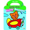 Çantalı Renkli Kolay Boyama- Yeşil Kitap