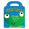 Çıkartmalı - Çantalı Kolay Boyama - Kurbağa