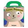 Çıkartmalı - Çantalı Kolay Boyama - Tavşan