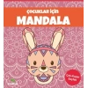 Çocuklar İçin Mandala - Pembe