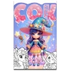 Çok Boya! Çıkartmalı Dev Boyama Kitabı-Sihir