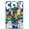 Çok Boya! Çıkartmalı Dev Boyama Kitabı-Yaratıklar