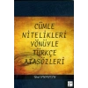 Cümle Nitelikleri Yönüyle Türkçe Atasözleri