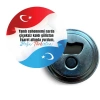 Doğu Türkistan - 5 / Magnet / 58 mm