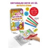 Hayvanlar – Boya ve Sil Aktivite Kitabı