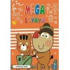 Mega Boyama - Turuncu Kitap