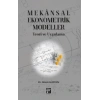 Mekansal Ekonometrik Modeller