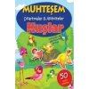 Muhteşem Çıkartmalar Aktiviteler Kuşlar