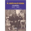 Mustafa Abdülhalik Renda Günlükler 1920-1950