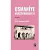 Osmaniye Araştırmaları III