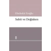Sabit ve Değişken