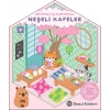 Sevimli Çıkartmalı Neşeli Kafeler