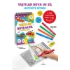 Taşıtlar - Boya ve Sil Aktivite Kitabı