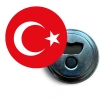 Türk Bayrağı / Magnet / 58 mm