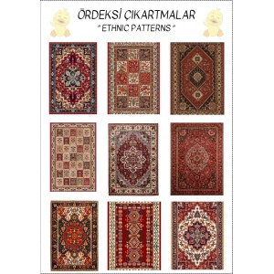 Desenli Halılar Çıkartma