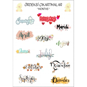 Aylar Çıkartma
