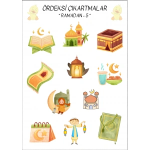 Ramazan - 5 Çıkartma