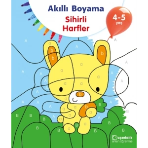 Akıllı Boyama - Sihirli Harfler 4-5 Yaş