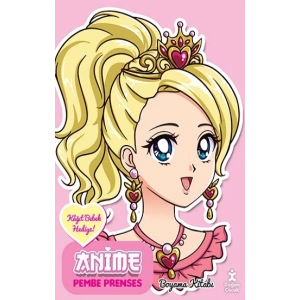 Anime Pembe Prenses Boyama Kitabı