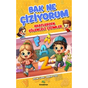 Bak Ne Çiziyorum - Harflerden Eğlenceli Çizimler