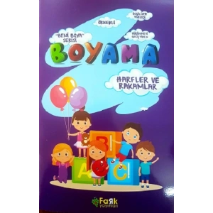 Beni Boya Serisi - Harfler ve Rakamlar