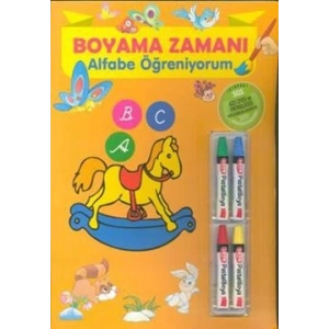 Boyama Zamanı: Alfabe Öğreniyorum