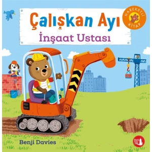 Çalışkan Ayı - İnşaat Ustası (Hareketli Kitap)